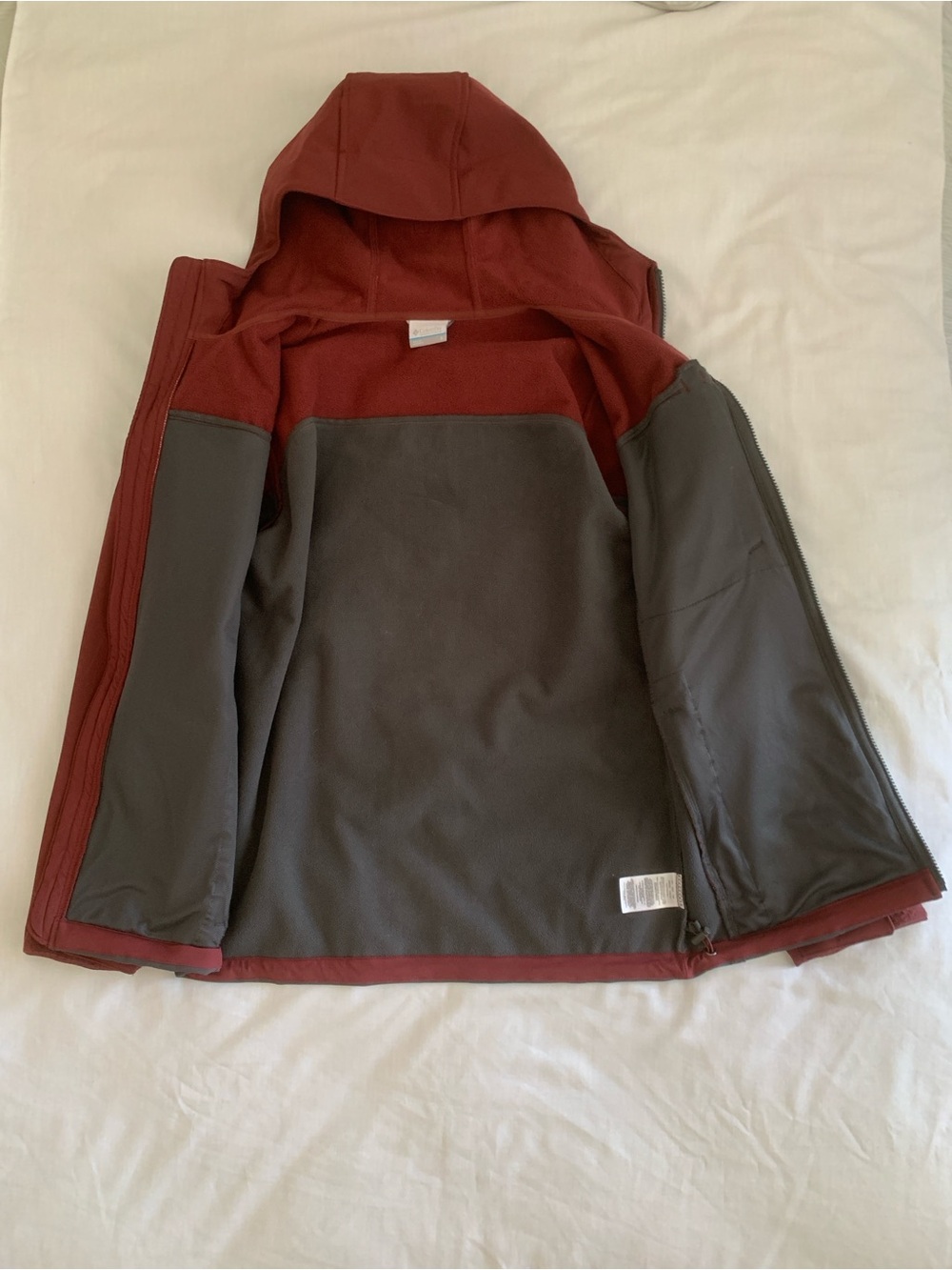 Columbia Men's Ascender II Omni-Wind Hooded Softshell Jacket Small - Picture 3 of 16